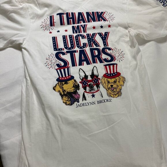 Jadelynn Brooke Tops - Jadelynn Brooke T Shirt  4th Of July Inspired  Size Small